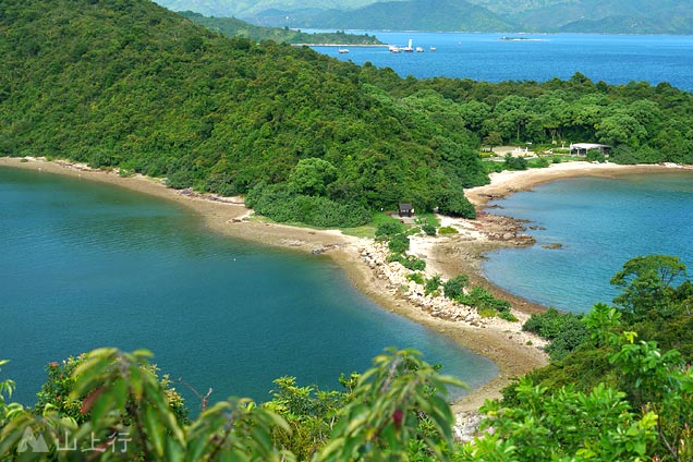 The sandbank of Ma Shi Chau