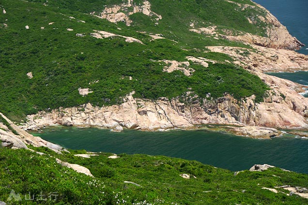 The rocky coast of Po Toi Island