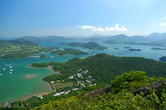 長山及西貢海