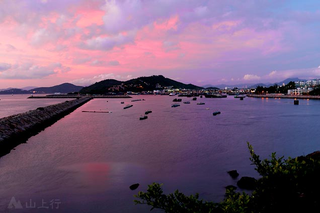 The west coast of Cheung Chau